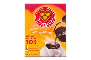 FILTRO DE CAFÉ 3C 103 C/ 30 UN
