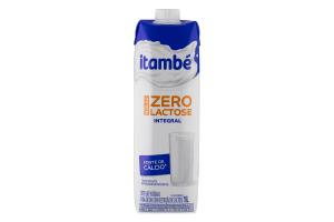 LEITE ZERO LACTOSE INTEGRAL ITAMBÉ 1L NOLAC